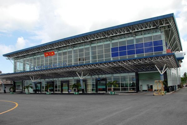 sảnh chính sân bay